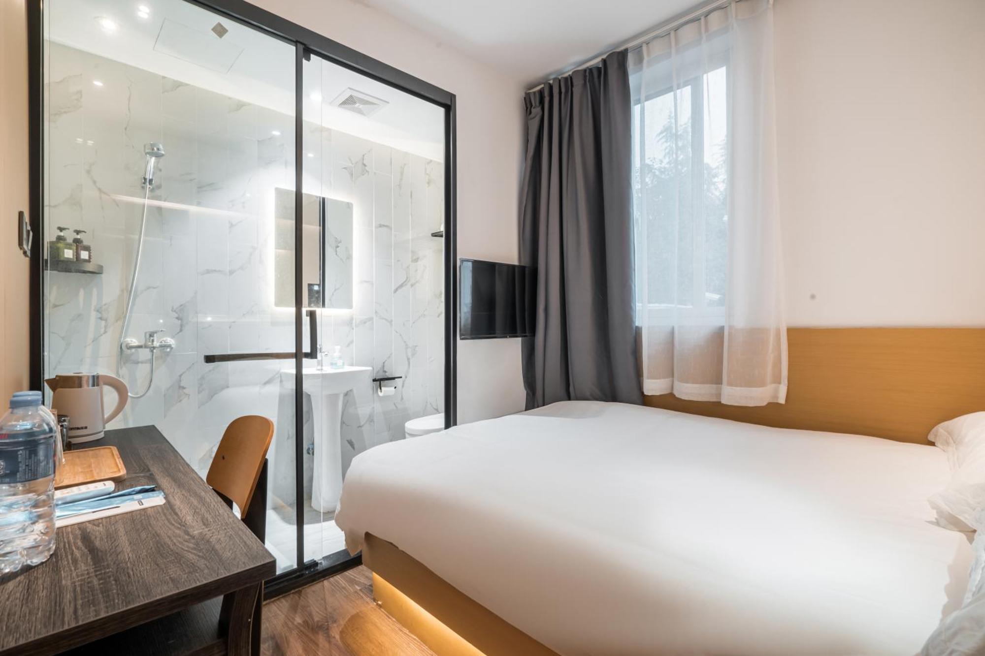 Joy Hongqiao Airport And Railway Hotel Shanghai Esterno foto
